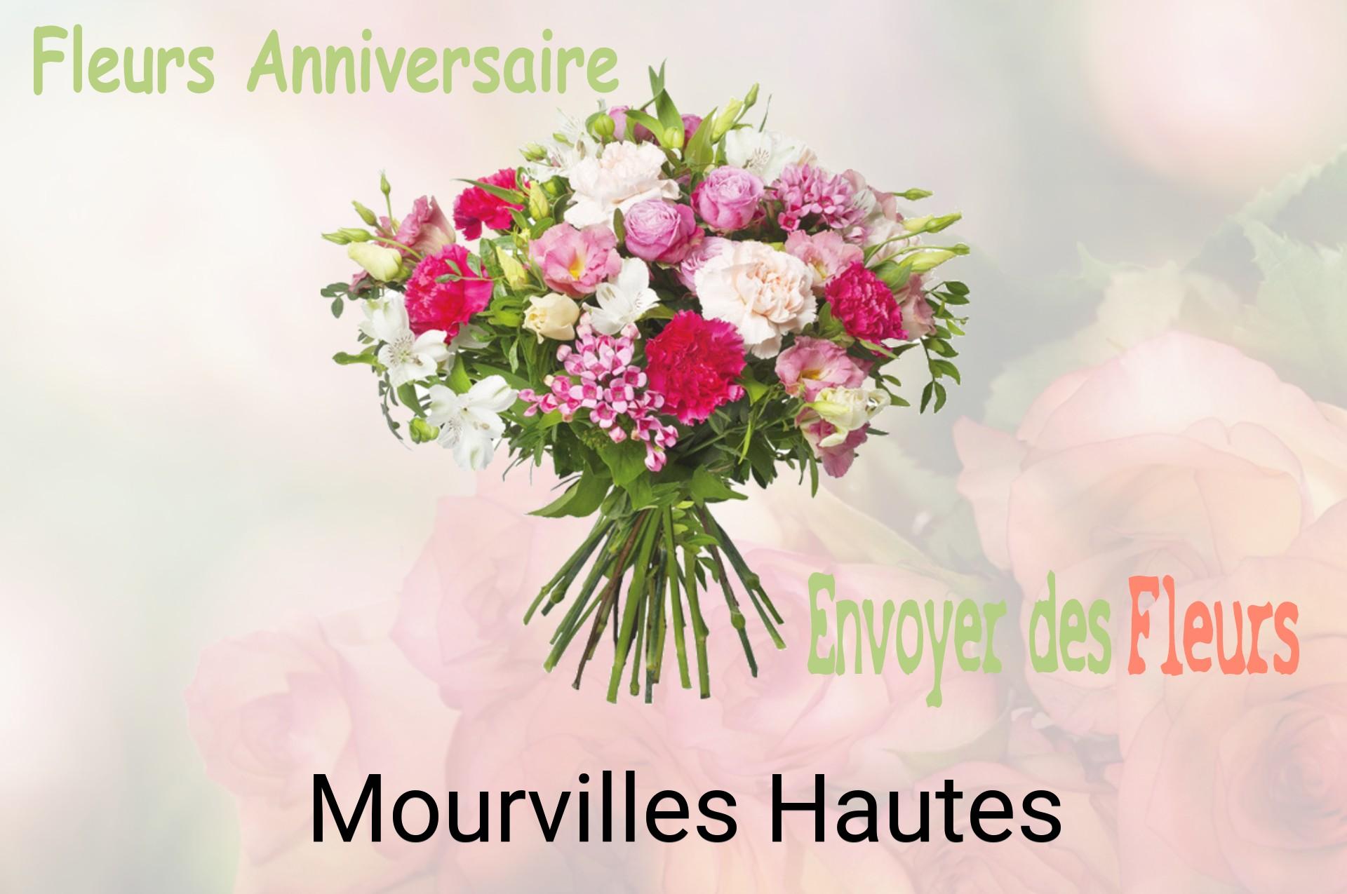 Bouquet de fleurs d’anniversaire livré à Mourvilles-Hautes