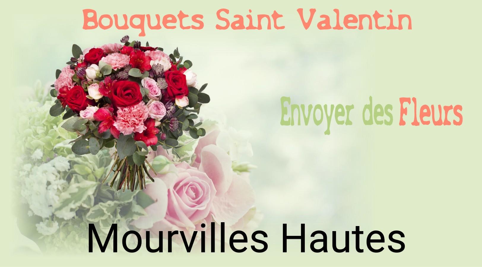 Roses de Saint-Valentin livrées à Mourvilles-Hautes